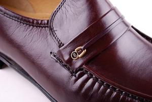 Loafers Lädersula Bordeaux