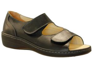 Fotriktiga Hälsosandal Med Bakkappa