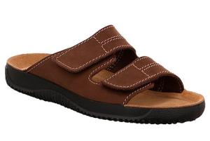 Rohde Herrsandaler i Skinn - Mocca