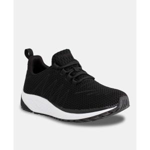 Propét Tour Knit Men's Sneaker Black/White