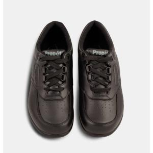 Propét Men's Vista Walker Oxford i svart, storlekar 41-50, komfortskor för herr