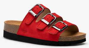 Scholl Rio Ergonomiska Damsandaler Röd