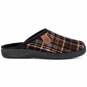 Håll fötterna varma och bekväma med den klassiska herrtoffeln Rohde Soltau-H. Denna slip-in-toffel har en mjuk ovandel i skönt rutmönstrat textilmaterial (tartan) som ger en hemtrevlig och stilfull känsla.