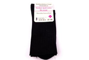 Royal Sockor Lös Resår Svart