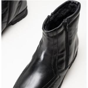 Marco Bossi fodrade boots i skinn