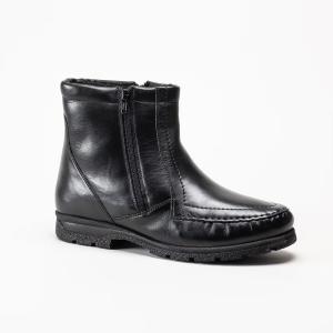 Marco Bossi fodrade boots i skinn