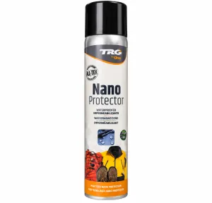 TRG Nano Protector impregneringsspray som skyddar skor och textilier mot vatten och smuts.