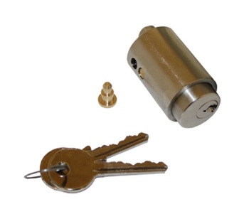 Låscylinder för Safety-lås (Röd)