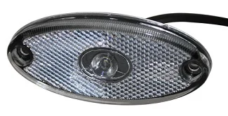 Positionslykta Aspöck Flatpoint II, LED 12V, 500 mm kabel