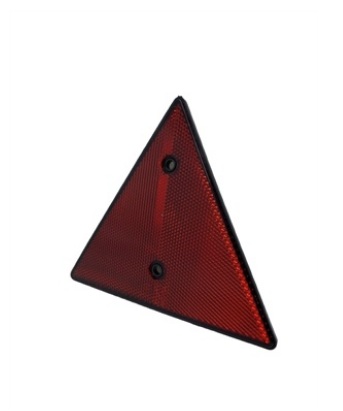 Triangelreflex röd, 155.7x136.4x7.5 mm