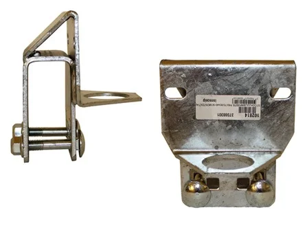 Stödhjulfäste med styrning för 48 mm stödhjul