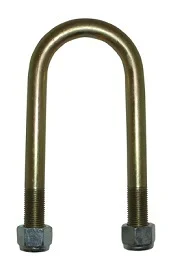 U-bygel/Låsklämma 120 mm, för bladfjäder