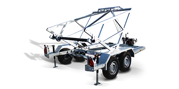 TA-NO Cable Drum Trailer DRUM 27.2K20