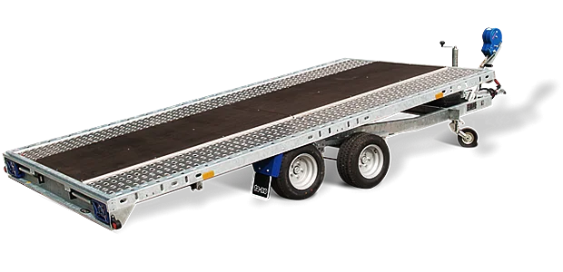 Körbanor i aluminium med trä i mitten Gravity 27.50