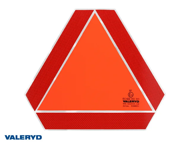 LGF-Skylt Reflex Varningstriangel 41,5x36mm Aluminium ECE R69 Godkänd