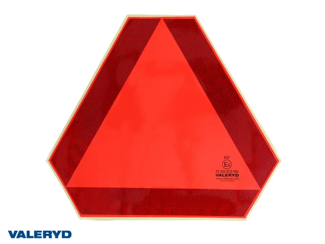 LGF-Skylt Reflex Varningstriangel 42x36mm Godkänd ECE R69. Självhäftande
