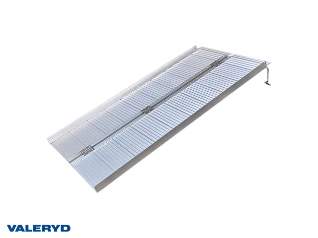 Lastramp aluminium 920x720x50mm, vikbar: 920x360x80mm, 270 Kg