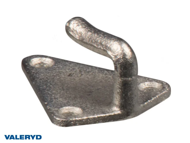 Fästkrok metall till lastnät med popnit (10-pack)