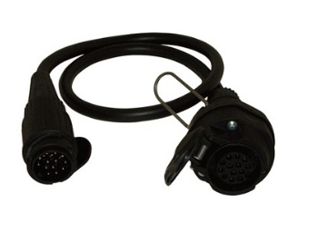 Adapterkabel 13/13-polig (hane-hona)