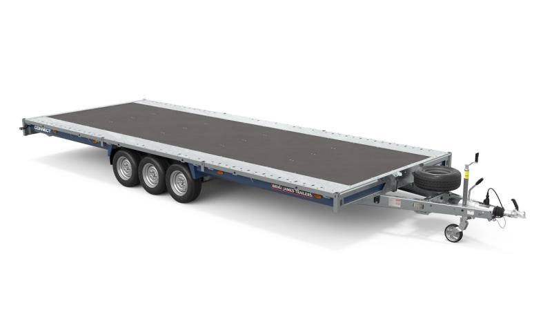 Connect 476- 6.0m x 2.43m, 3500kg, 3 Axle, 12" Wheels, Europe Only
