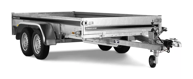 Fogelsta BILSLÄP D1500 1520x3250 1500KG BOGGI