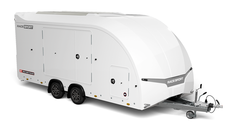 Race Sport 341, 5.50 m x 2.00 m bed, 3,500 Kg, Twin Axle, White