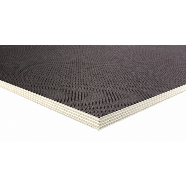 Flakskiva 1250x2500x12 mm, brun