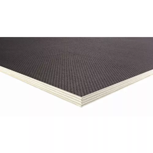 Flakskiva 1272x2572x12 mm, brun