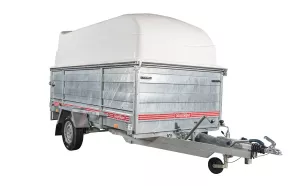 Förhöjningsläm med dörr och ramp H=79 cm