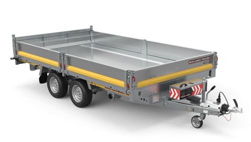 Tipper 526 - 3.6m x 2.0m, 3500kg, 2 Axle, 12" Wheels