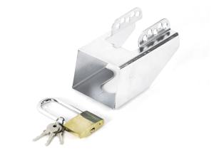 Transparts släpvagnslås