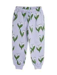 MINI RODINI LILY OF THE VALLEY AOP SSWEATPANTS
