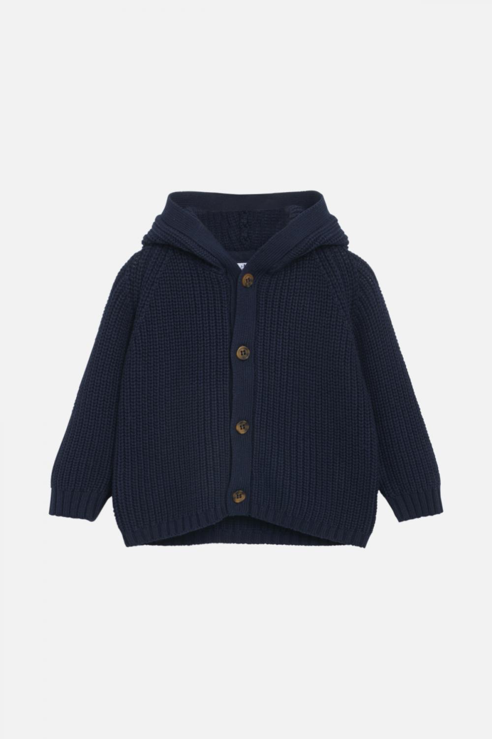 HUST&CLAIRE CARDIGAN 39331750 NAVY