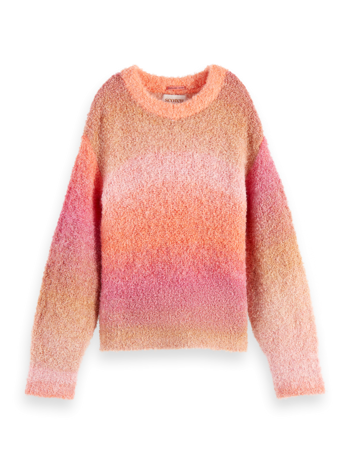 SCOTCH MULITCOLOUR RELAXED PULLOVER
