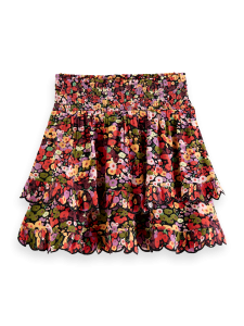 SCOTCH ALL-OVER PRINTED SKIRT