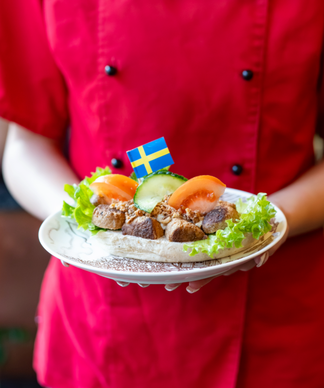 Köttbullesmörgås