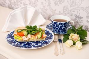 Kyckling- och currybaguette