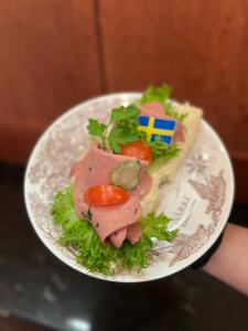 Leverpastejsmörgås