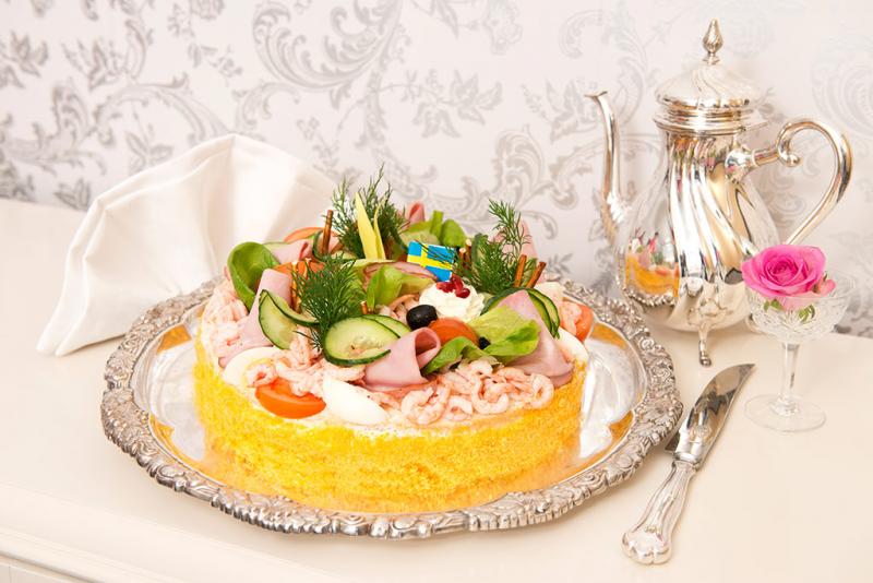 Smörgåstårta 12-bitars