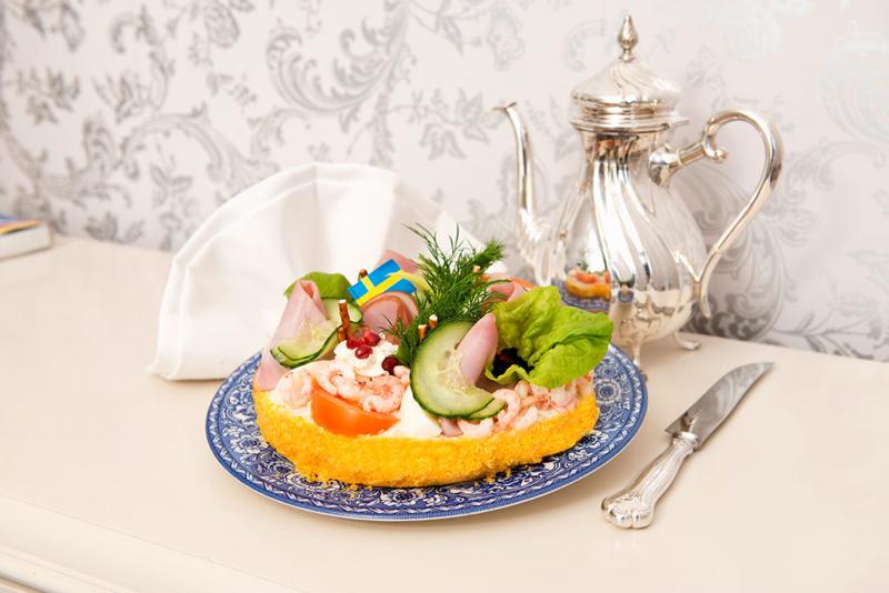 Smörgåstårta 6-bitars