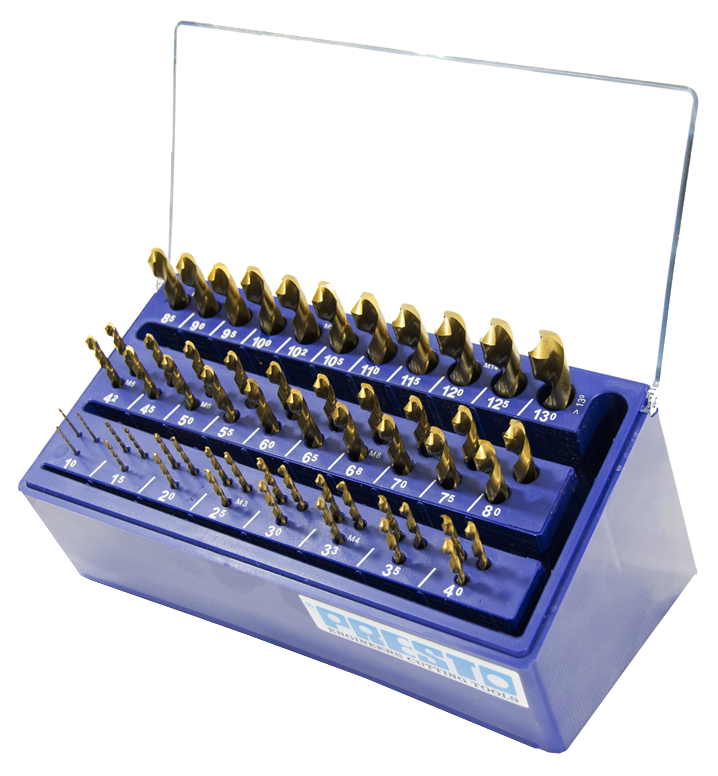 Borrsats Drillbox Elite + Tin 1-13x0,5 + 3,3 & 4,2mm