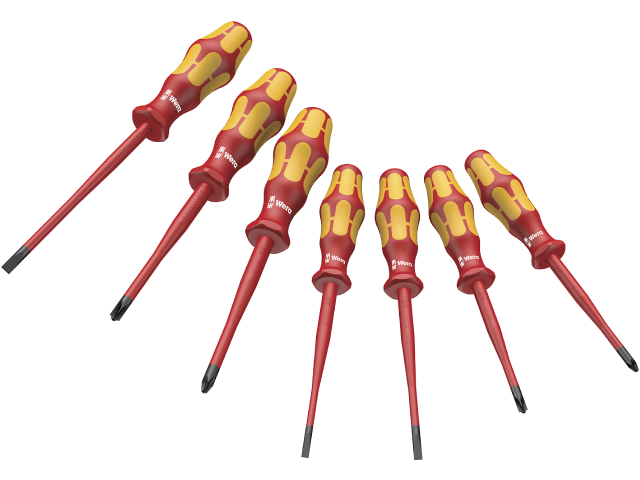 Skruvmejselsats 1000 volt Wera 160 iSS/7