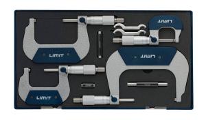 MIKROMETER SATS 4ST 0-100MM