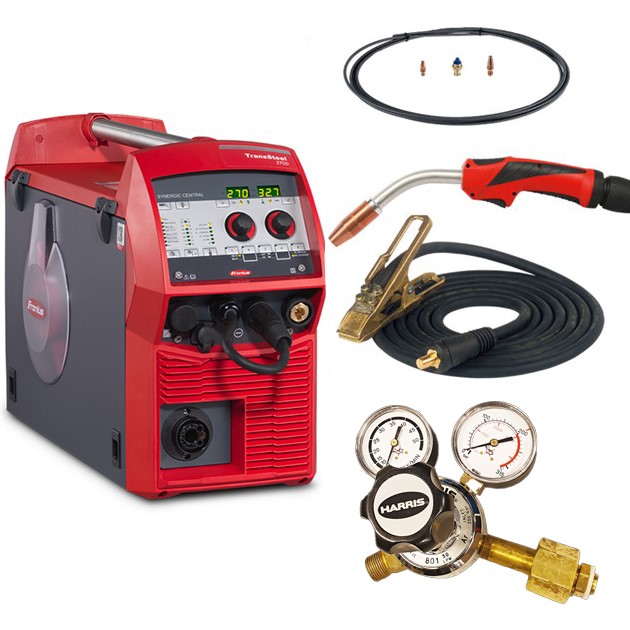 SVETSMASKIN MULTIPROCESS FRONIUS TRANSSTEEL 2700C - KIT