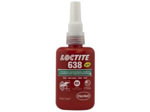 Cylindrisk fastsättning , höghållfast Loctite 638