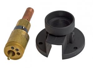 Adapter migpistol ESAB-euro