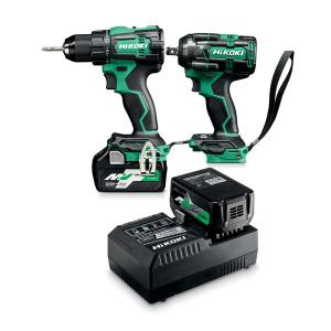 COMBO KIT HIKOKI KC18DE/WR18DH MED 2ST MULTIVOLT 36/18V BATTERI & LADDARE