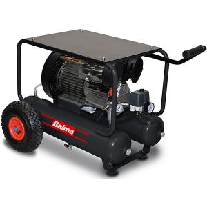 Byggkompressor 3hk 11+11l/tank 2-cyl
