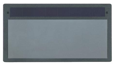 Automatiskt avbländande svetsglas 110x60mm