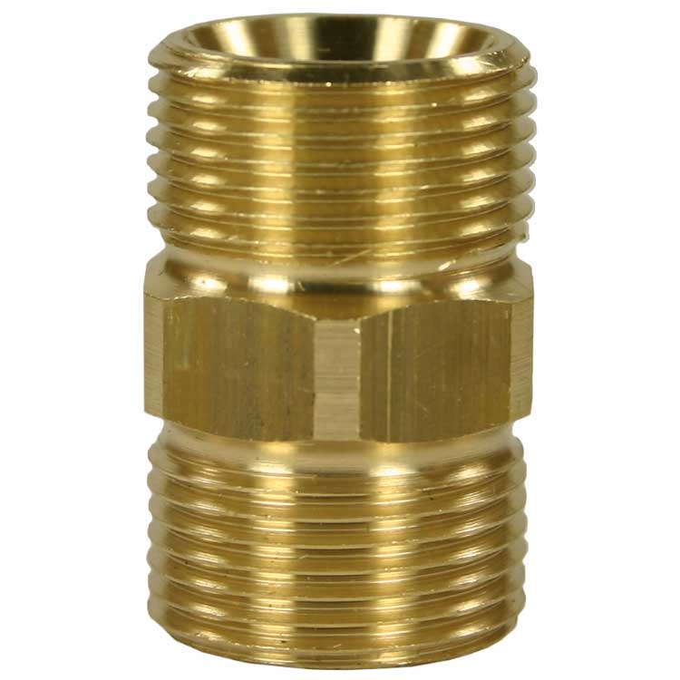 M22 Nippel - M22 Nippel Mässing